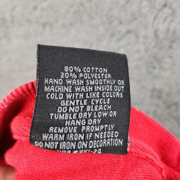 Dairy Queen DQ Classic Logo Sweatshirt Extra Large Employee Crew Work Sweater - Picture 9 of 11